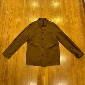 American Trench Linen Chore Coat – Tobacco Brown – Size L – Made in USA